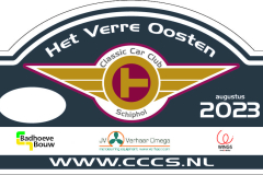 Digitale proefdruk Classic Car Club Schiphol (Rallyschildjes Het Verre Oosten, Rallyschilden, 202309639, 07-2023)